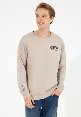 Erkek Taş Bisiklet Yaka Sweatshirt - 50257198036