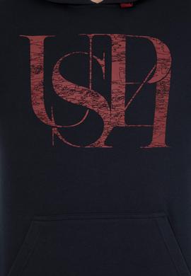 Erkek Lacivert Kapüşonlu Sweatshirt - 50257202017