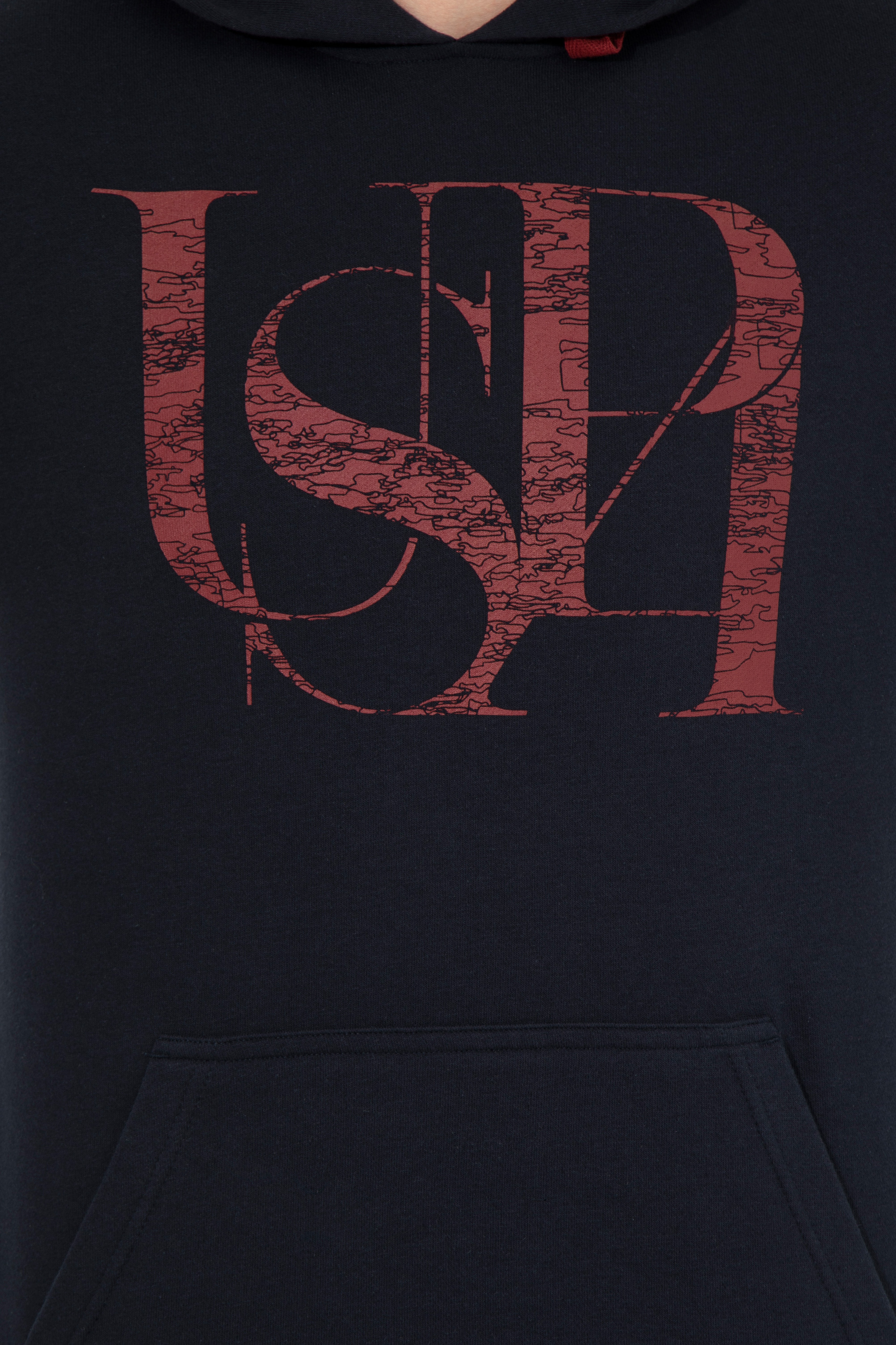 Erkek Lacivert Kapüşonlu Sweatshirt - Image 6