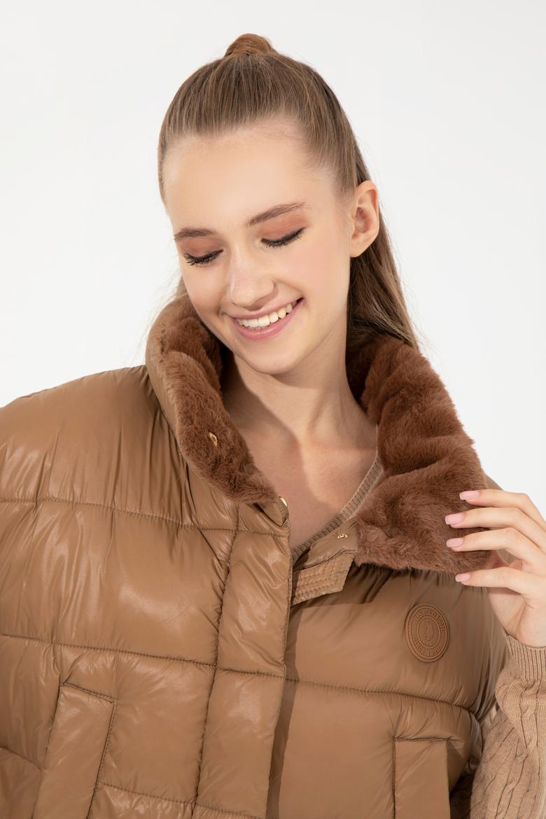 Kadın Camel Yelek - 50255045012