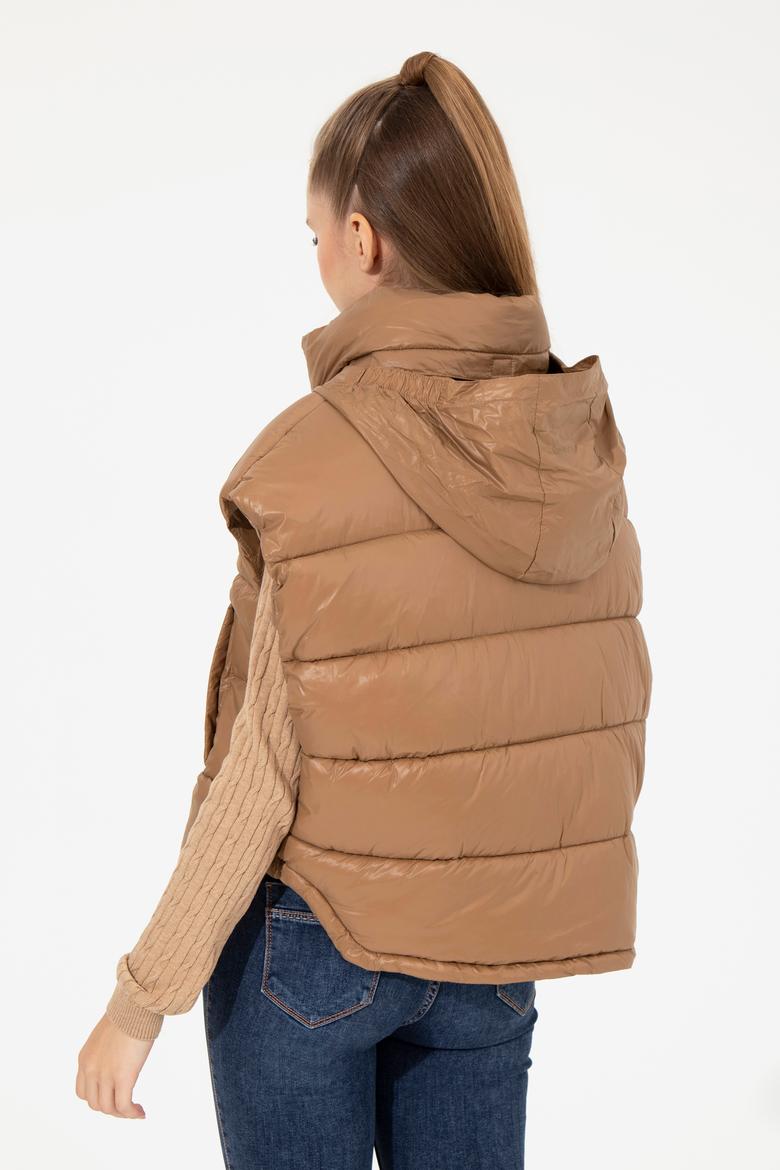 Kadın Camel Yelek - 50255045012