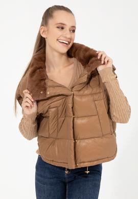 Kadın Camel Yelek - 50255045012