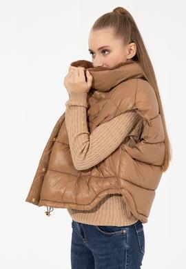 Kadın Camel Yelek - 50255045012