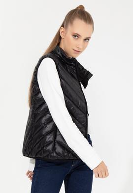 Kadın Siyah Yelek - 50254455021