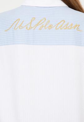 Kadın Beyaz Uzun Kollu Gömlek - 50261136004