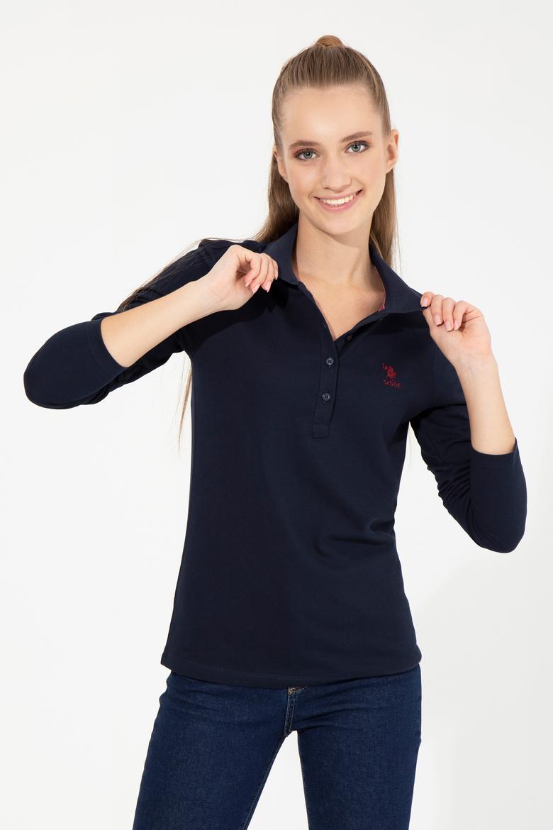 Kadın Lacivert Basic Sweatshirt