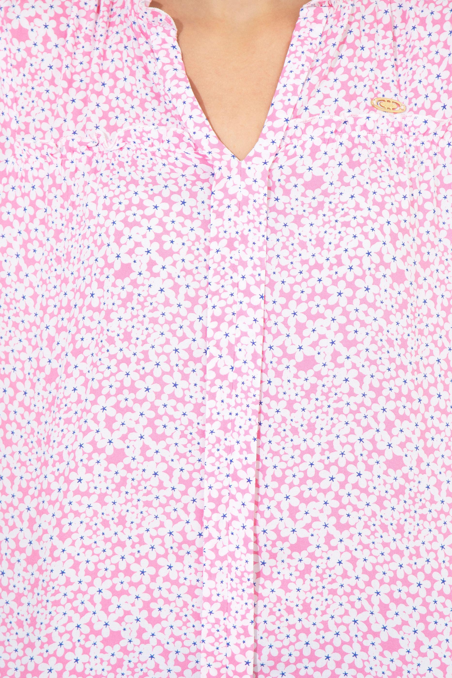 Kadın Pembe Uzun Kollu Gömlek