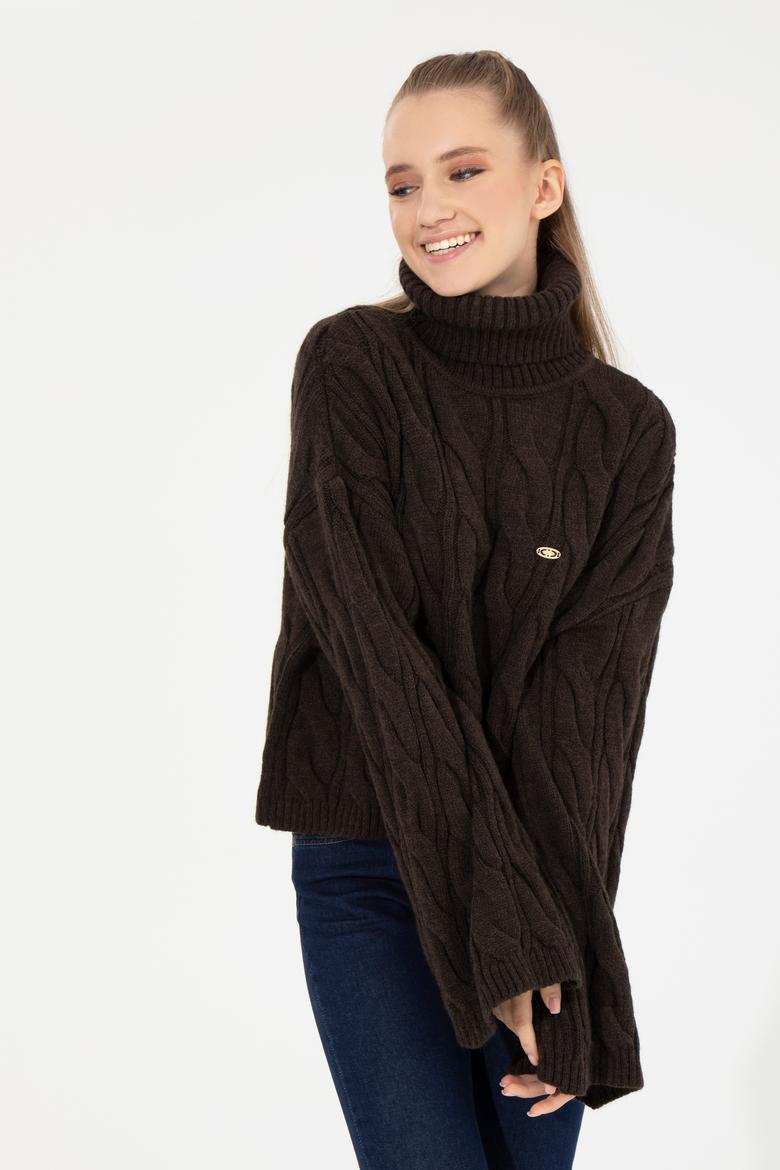 Kadın Coconut Balıkçı Yaka Kazak - 50254500005