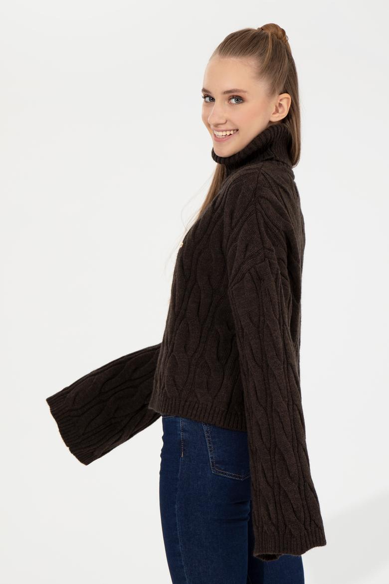 Kadın Coconut Balıkçı Yaka Kazak - 50254500005