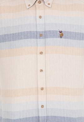 Erkek Camel Uzun Kollu Gömlek - 50255708015