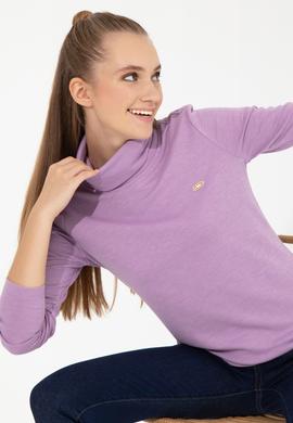 Kadın Lila Sweatshirt - 50256506021