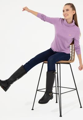 Kadın Lila Sweatshirt - 50256506021