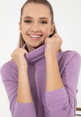 Kadın Lila Sweatshirt - 50256506021