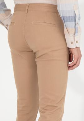 Erkek Slim Fit Camel Kanvas Pantolon - 50260817003