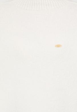 Kadın Krem Balıkçı Yaka Kazak - 50256628013