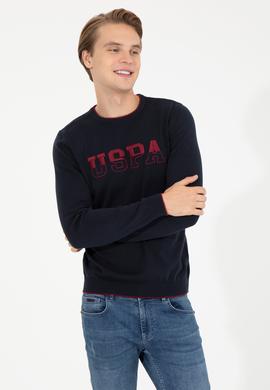 Erkek Lacivert Kazak - 50255650018