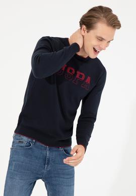 Erkek Lacivert Kazak - 50255650018