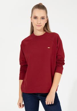 Kadın Kırmızı Sweatshirt - 50261240021