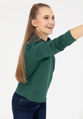 Kadın Yeşil Sweatshirt - 50261240039