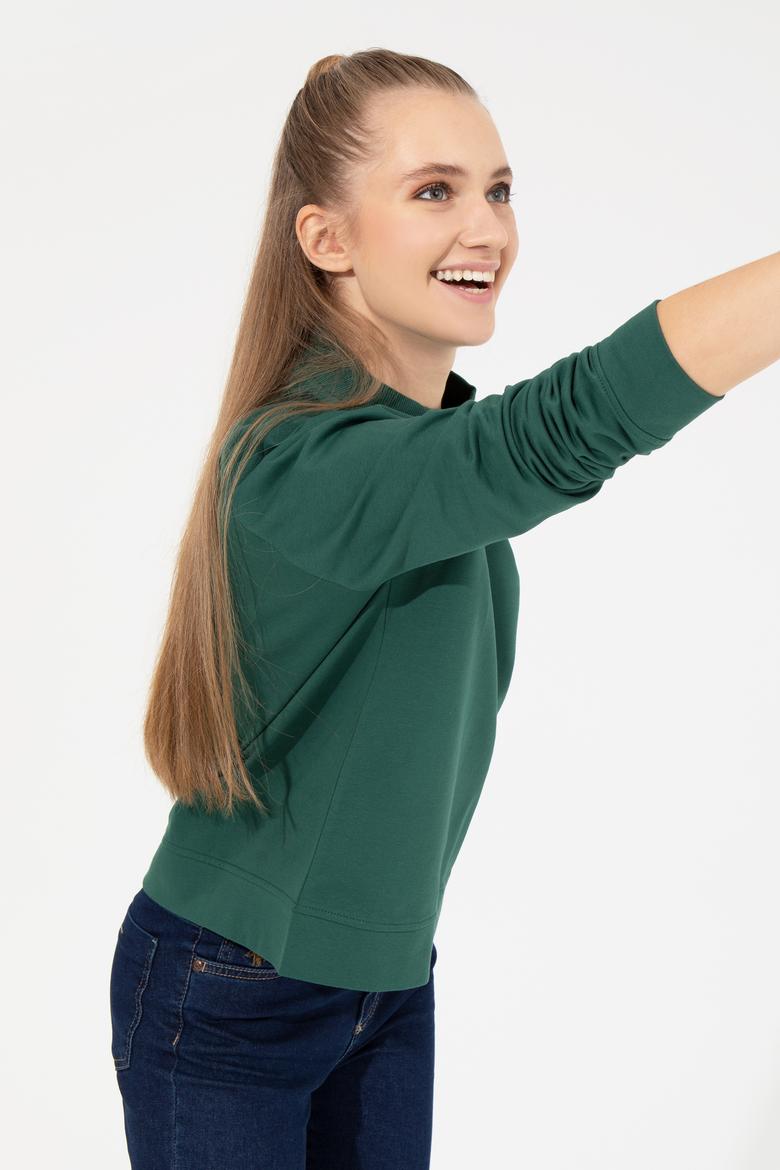 Kadın Yeşil Sweatshirt - 50261240039