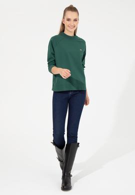 Kadın Yeşil Sweatshirt - 50261240039