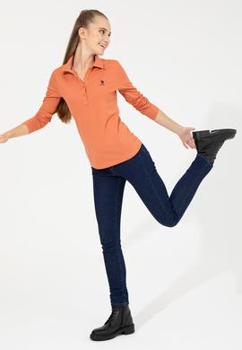 Kadın Mavi Jean Pantolon - 50254685002