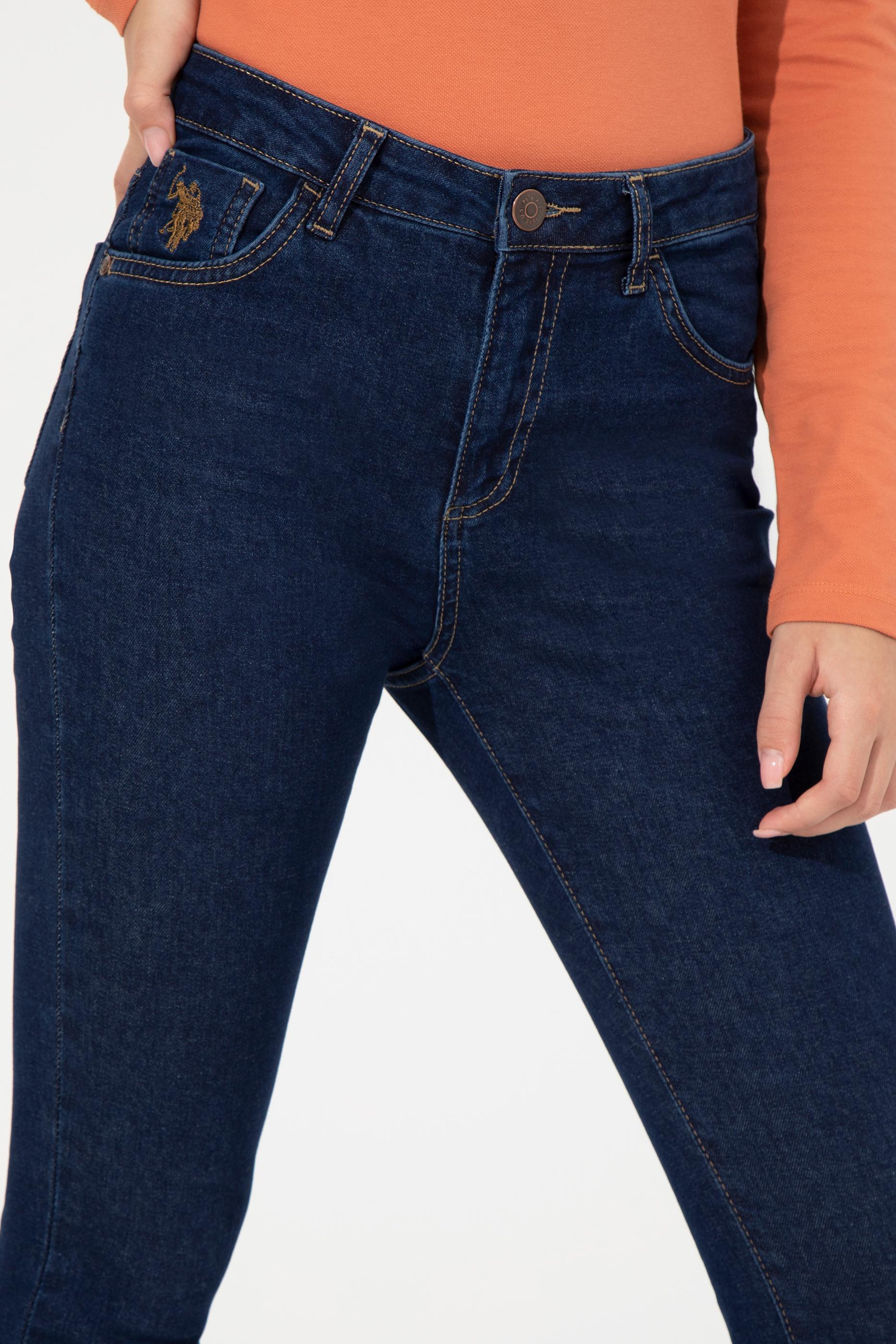 Kadın Mavi Jean Pantolon