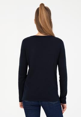 Kadın Lacivert Kazak - 50251895012