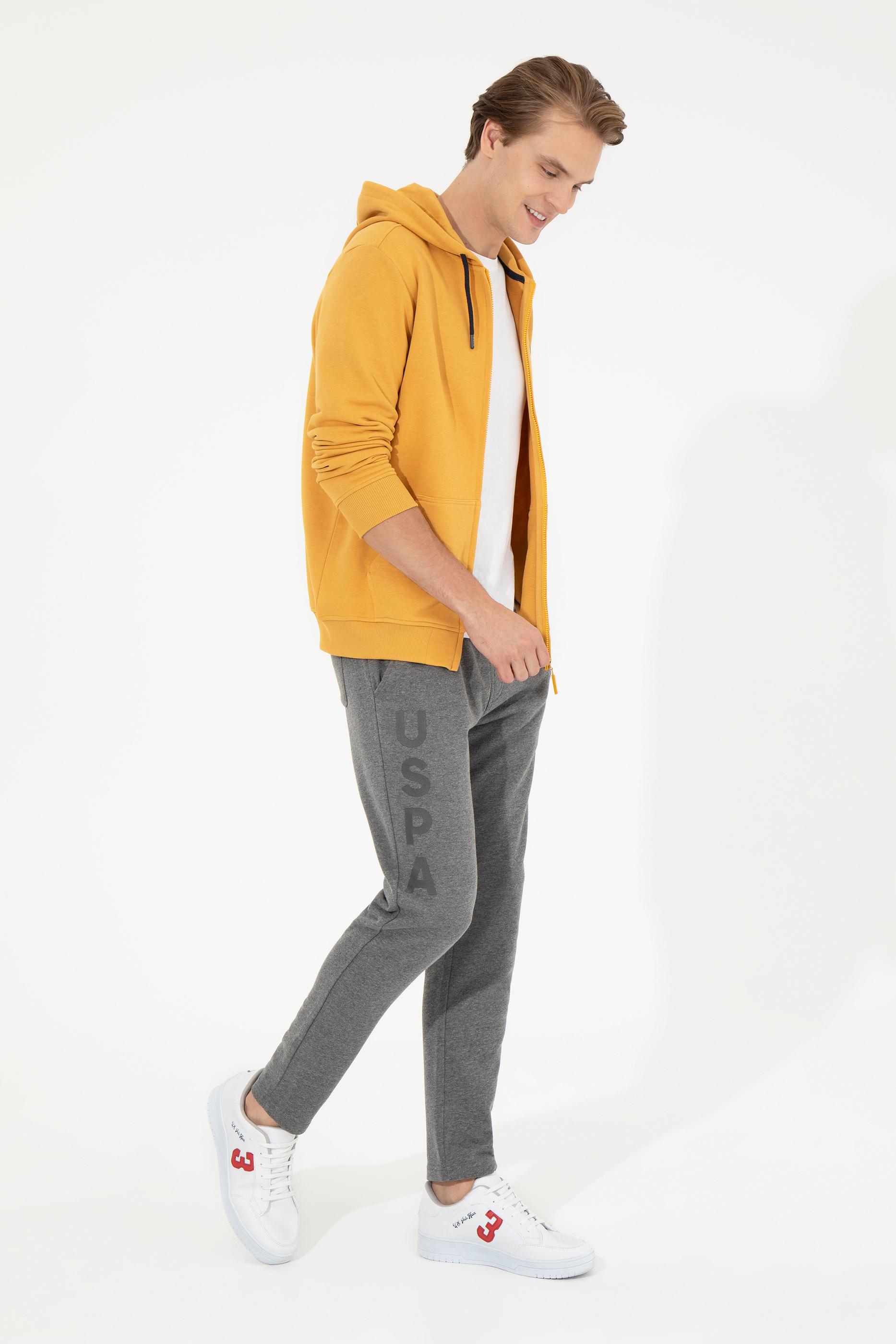 Erkek Antrasit Melanj Eşofman Altı