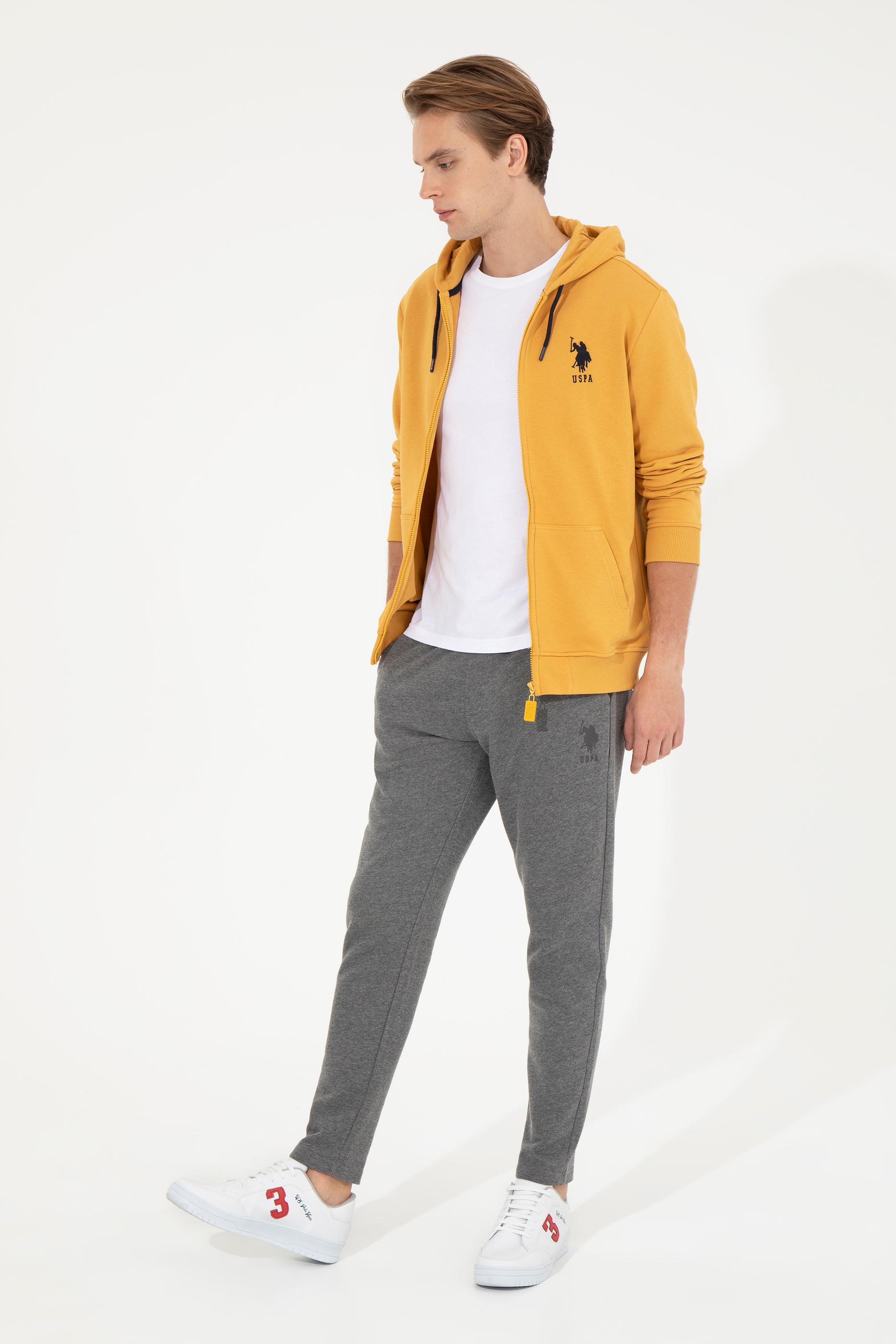 Erkek Antrasit Melanj Eşofman Altı