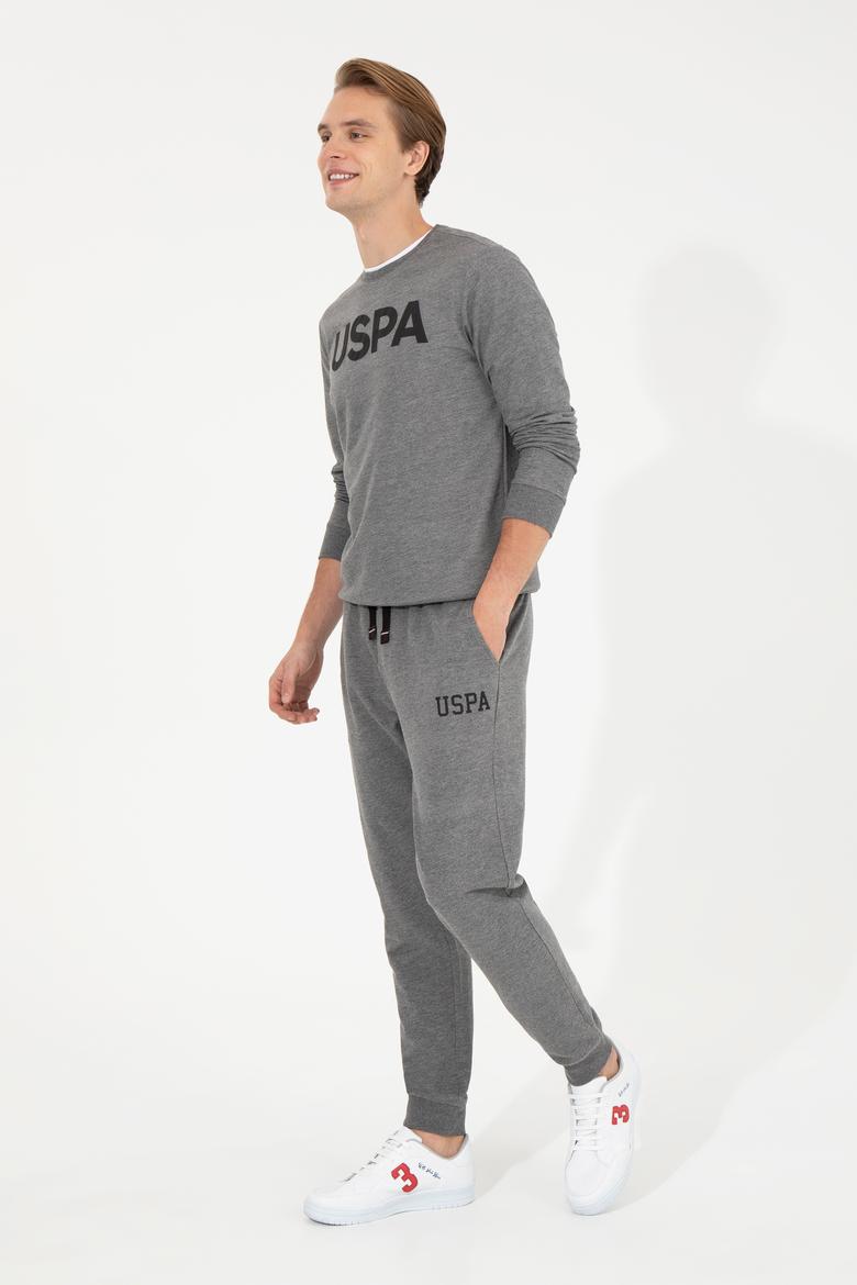 Erkek Antrasit Melanj Eşofman Altı - 50257275041