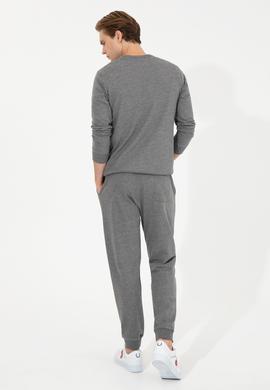 Erkek Antrasit Melanj Eşofman Altı - 50257275041