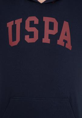 Erkek Lacivert Kapüşonlu Basic Sweatshirt - 50257173016