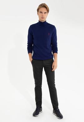 Erkek Mavi Basic Kazak - 50253449149