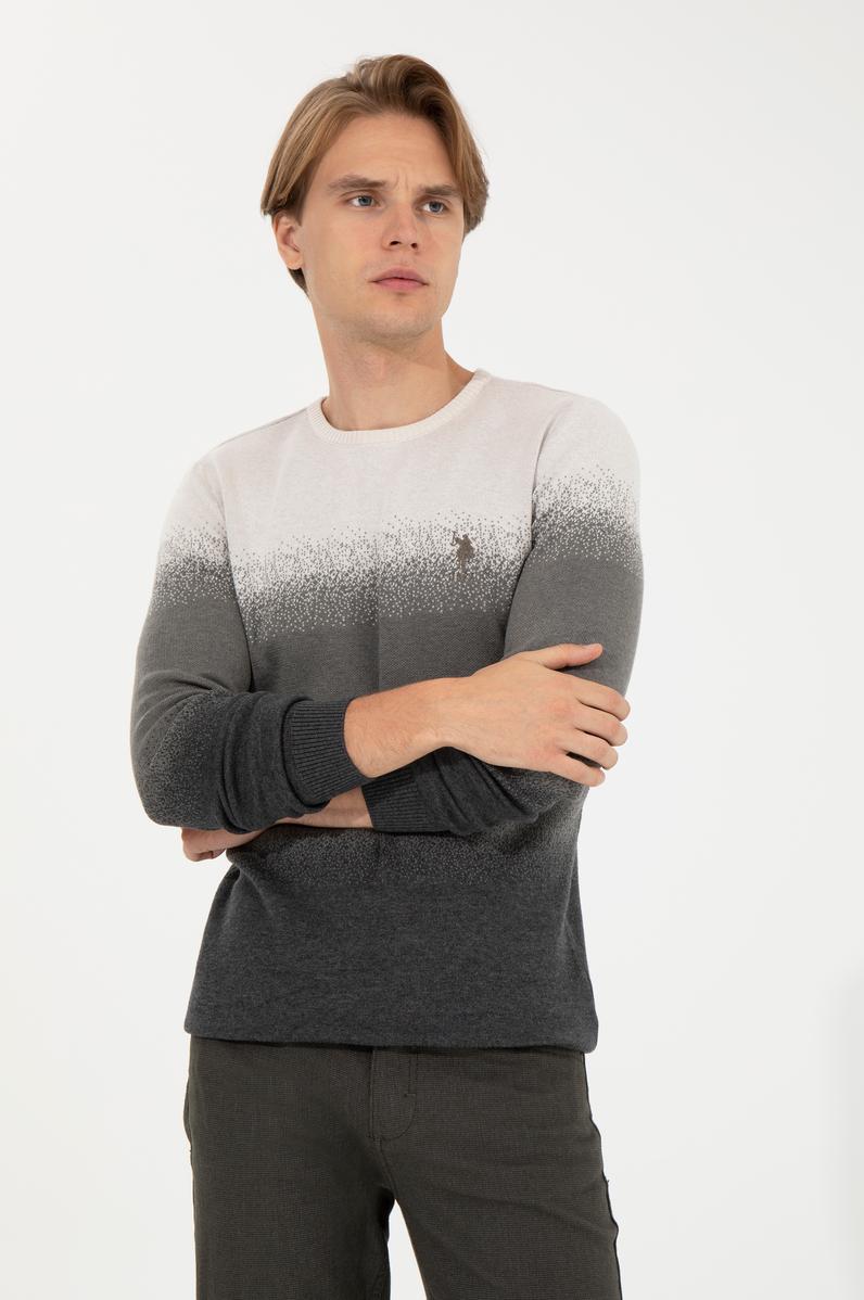 Erkek Antrasit Melanj Kazak