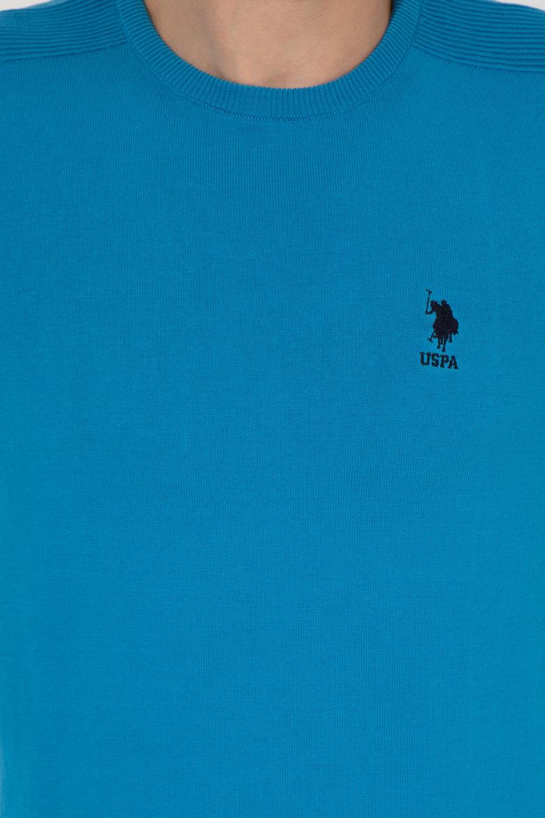 Erkek Kobalt Mavi Basic Kazak - 50251885085