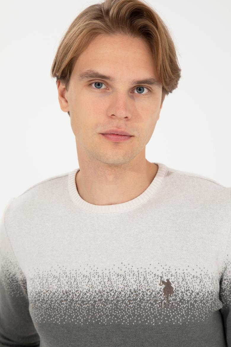 Erkek Antrasit Melanj Kazak - 50252199027