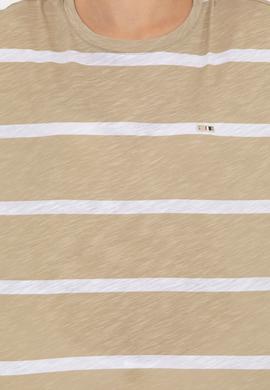 Kadın Haki Bisiklet Yaka Tişört - 50249013005