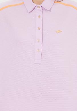 Kadın Manolya Polo Yaka Tişört - 50248981008