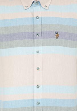 Erkek Mavi Uzun Kollu Gömlek - 50255708004