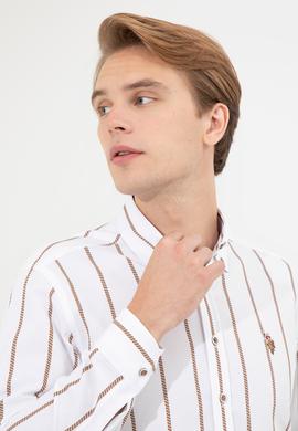 Erkek Beyaz Uzun Kollu Gömlek - 50261275009