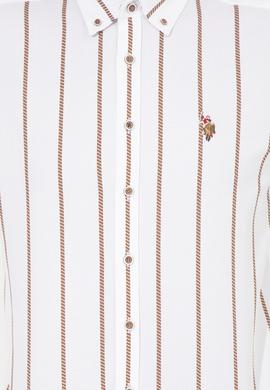 Erkek Beyaz Uzun Kollu Gömlek - 50261275009