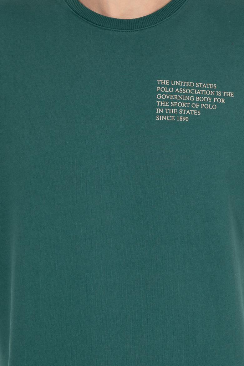 Erkek Yeşil Sweatshirt - 50253289041