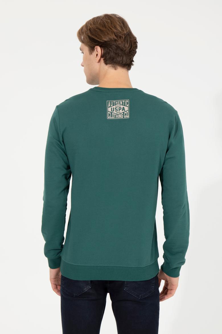 Erkek Yeşil Sweatshirt - 50253289041