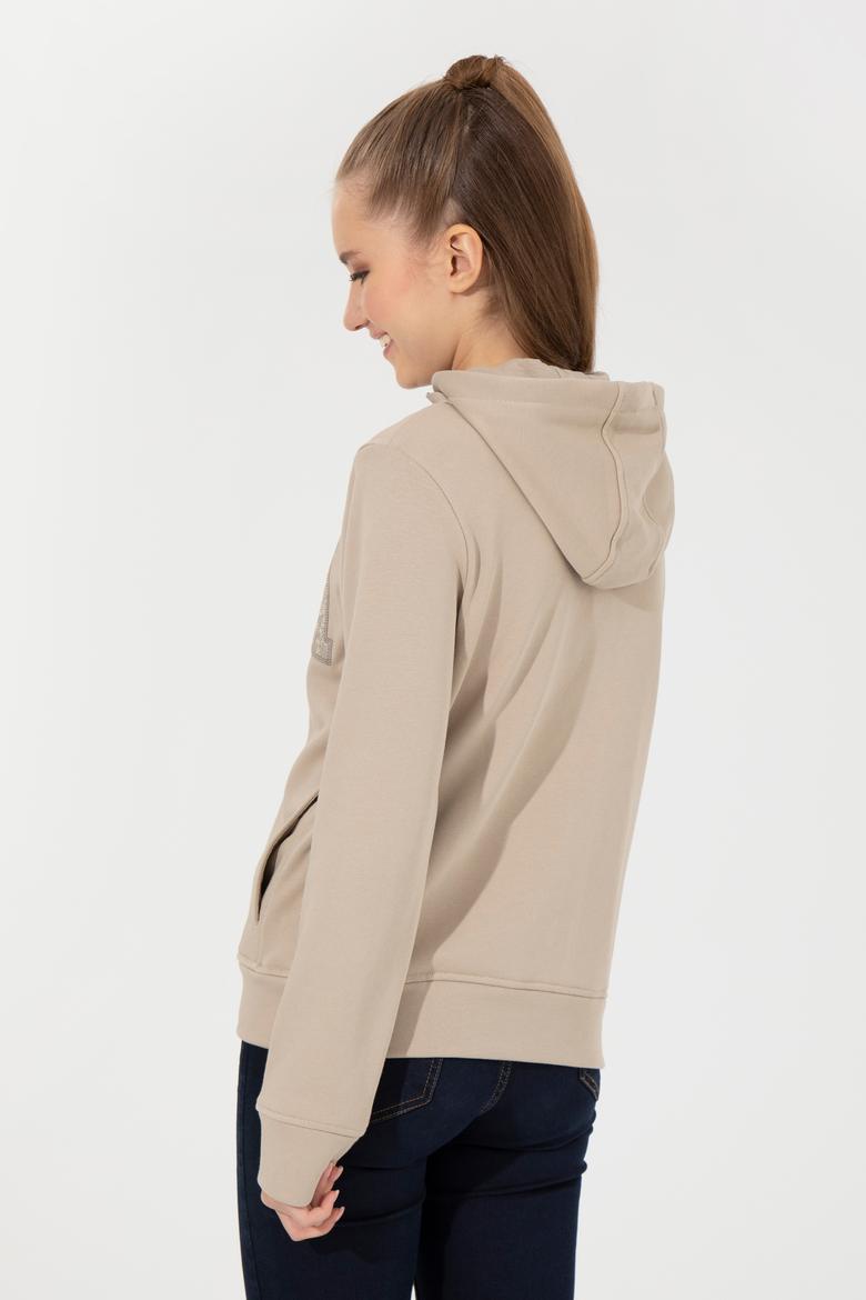 Kadın Taş Basic Sweatshirt - 50256258050