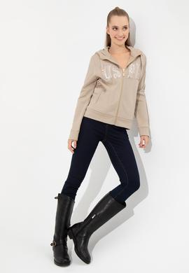 Kadın Taş Basic Sweatshirt - 50256258050