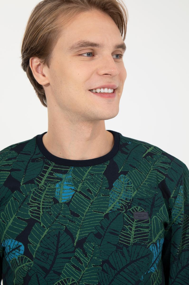 Erkek Lacivert Sweatshirt