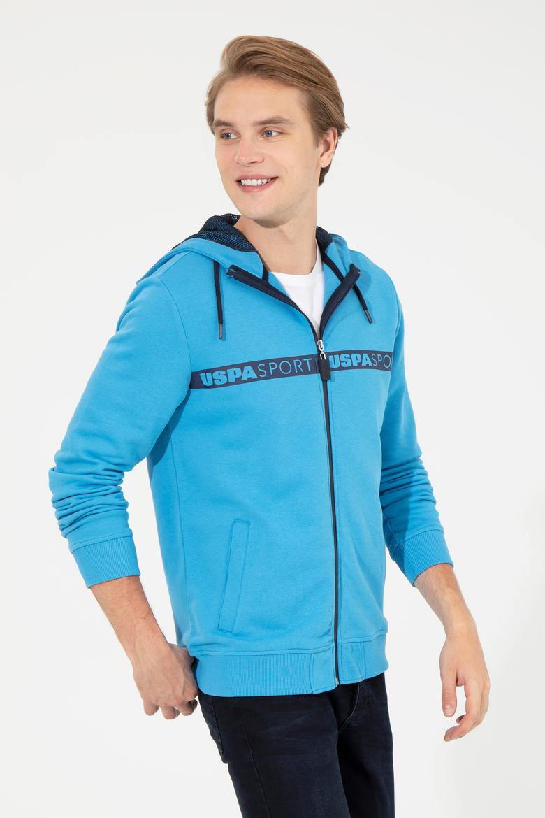 Erkek Kobalt Mavi Örme Hırka - 50253188020