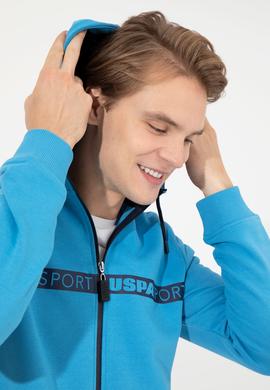 Erkek Kobalt Mavi Örme Hırka - 50253188020