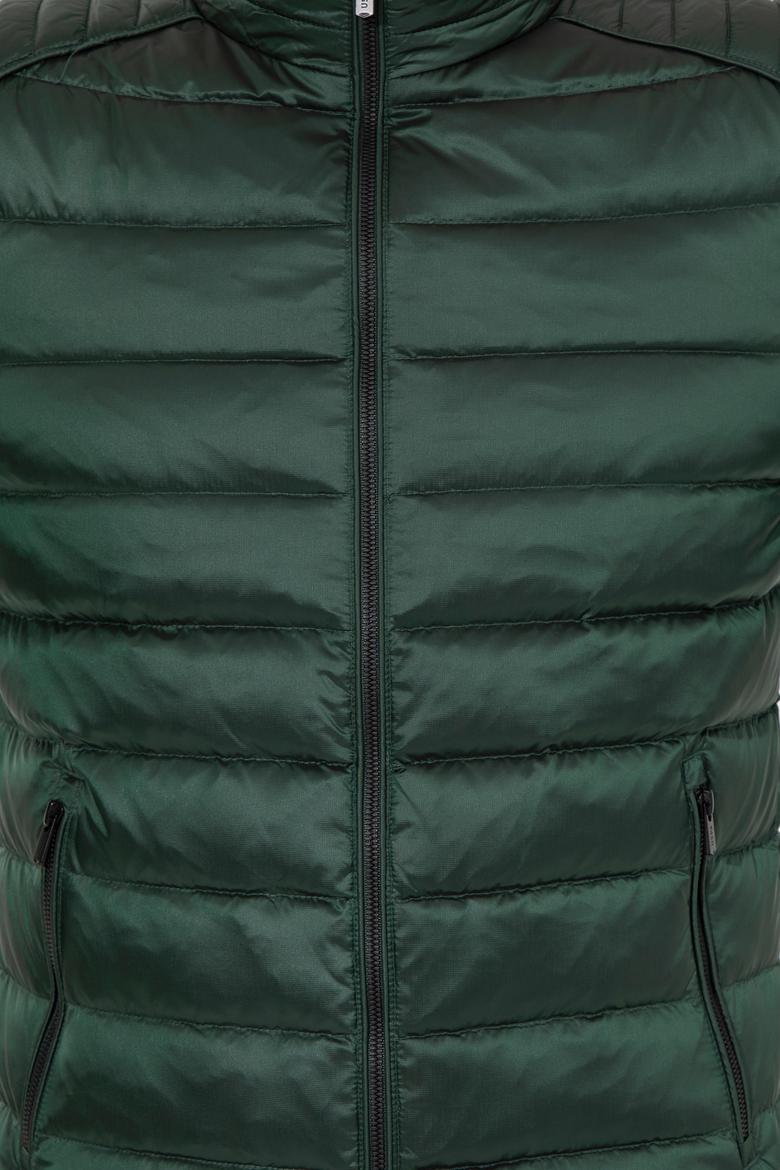 Erkek Yeşil Mont - 50255151039